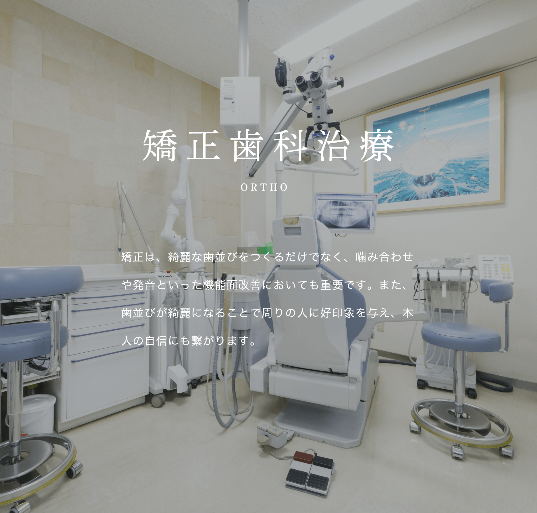 文京区後楽園・飯田橋の歯医者・矯正歯科「文京いわぶち歯科・矯正歯科」|矯正歯科治療 ORTHO 矯正は、綺麗な歯並びをつくるだけでなく、噛み合わせや発音といった機能面改善においても重要です。また、歯並びが綺麗になることで周りの人に好印象を与え、本人の自信にも繋がります。